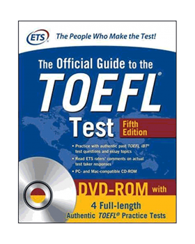 The Official Guide to the TOEFL Test 5th+DVD کتاب زبان