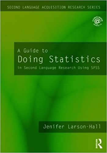 A Guide to Doing Statistical Analysis in Second Language Research using SPSS