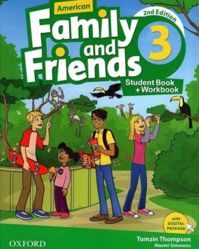 American Family and Friends 2nd 3 In One Volume CD+DVD