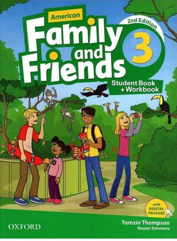 American Family and Friends 2nd 3 In One Volume CD+DVD