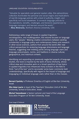 Challenges for Language Education and Policy