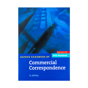 Oxford Handbook of Commercial Correspondence with workbook new edition خرید کتاب زبان