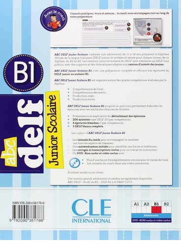 ABC DELF Junior scolaire Niveua B1