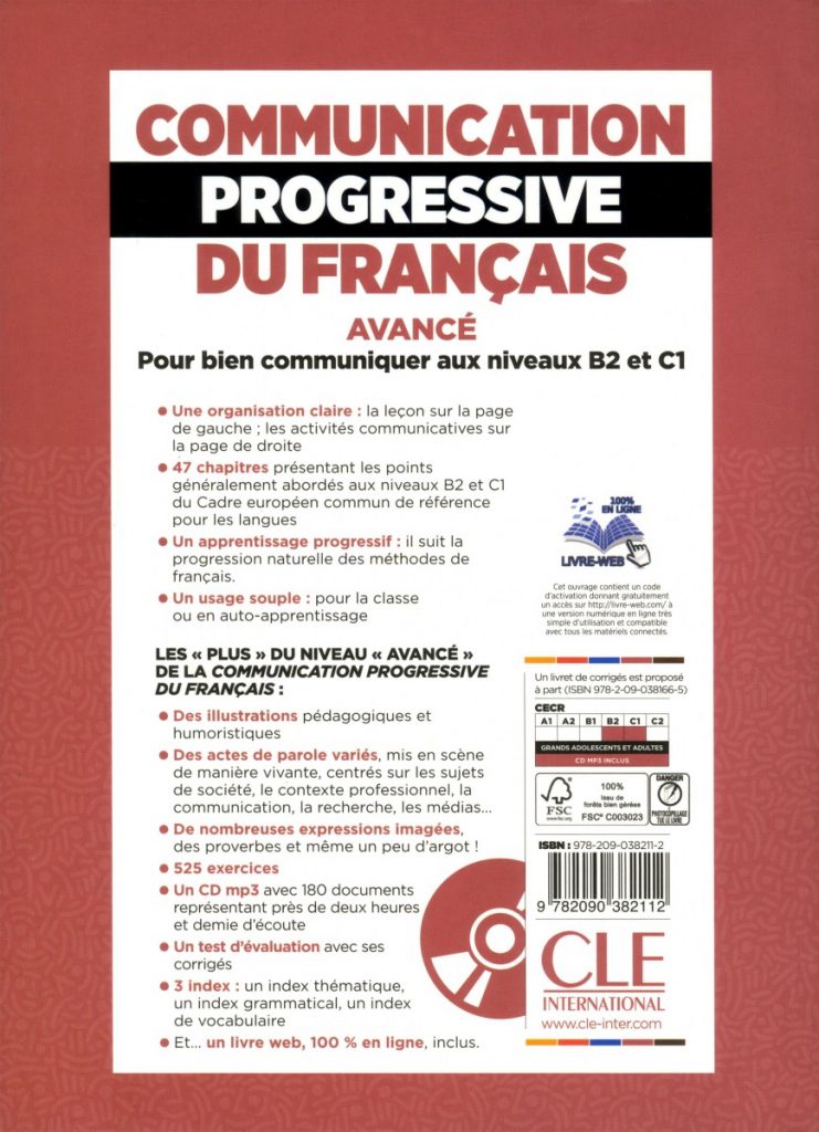 Communication progressive avance