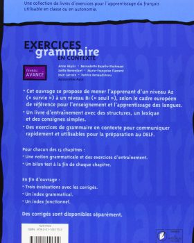 Exercices de Grammaire En Contexte Niveau Avance