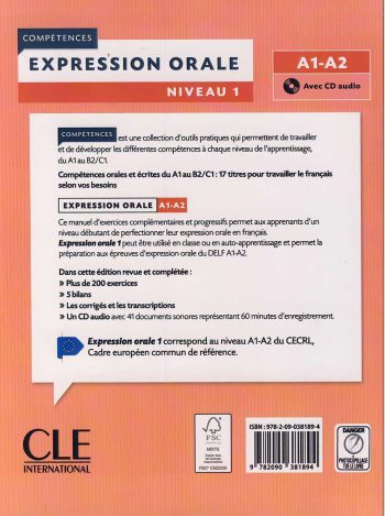 Expression Orale A1 A2