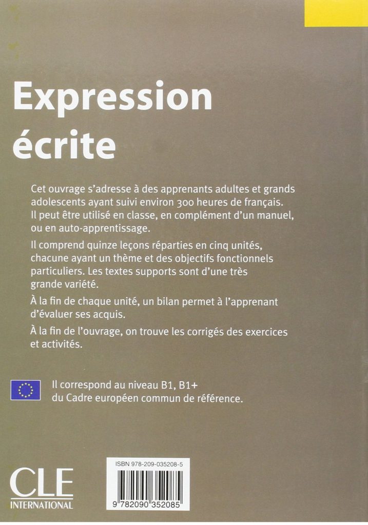 Expression ecrite 3