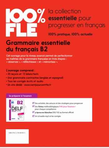 Grammaire essentielle du francais niv B2