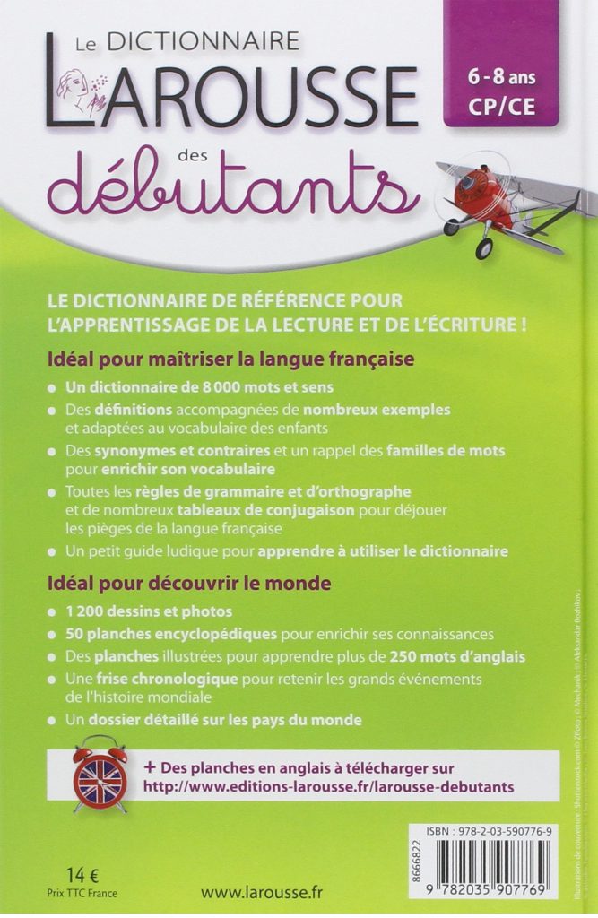 Larousse dictionnaire des debutants