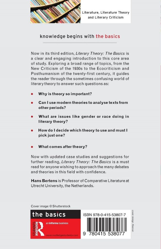 Literary Theory The Basics 3rd Edition