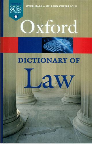 Oxford Dictionary of Law