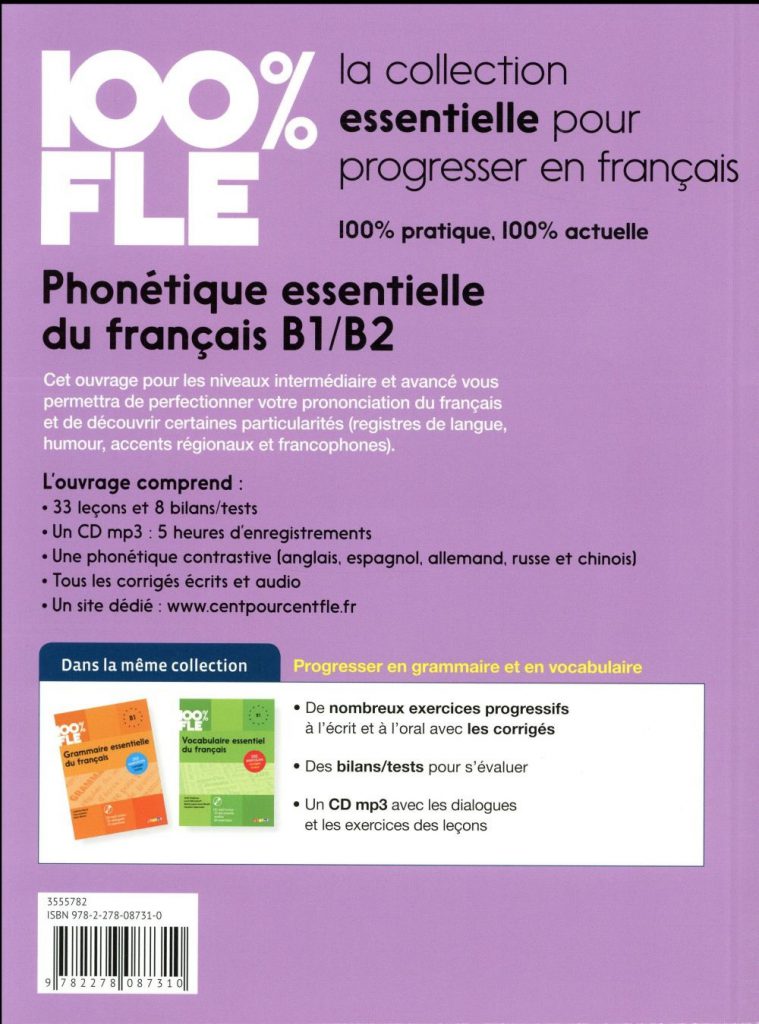 Phonetique essentielle du francais niv
