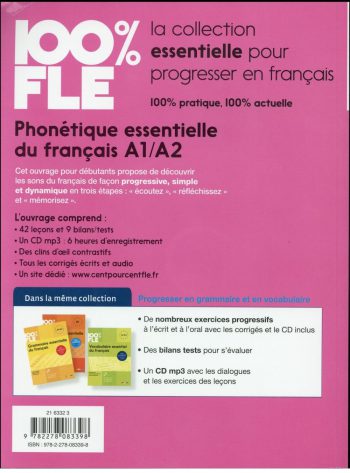 Phonetique essentielle du francais niv A1 A2