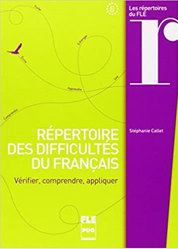 Repertoire des difficultes du francais