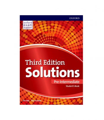 Solutions Pre Intermediate کتاب زبان سولوشن