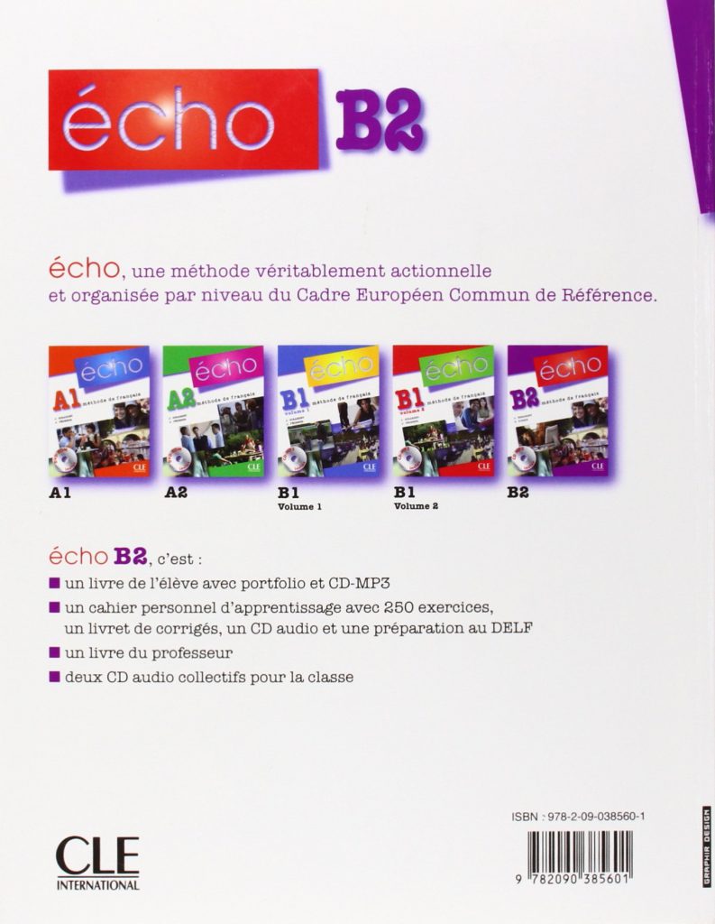 Echo B2 : Méthode de français