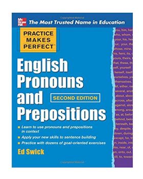 Practice Makes Perfect English Pronouns and Prepositions Second Edition خرید کتاب زبان