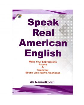 Speak Real American english+CD خرید کتاب زبان