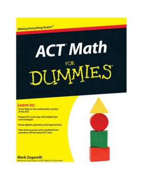 ACT Math For Dummies خرید کتاب زبان