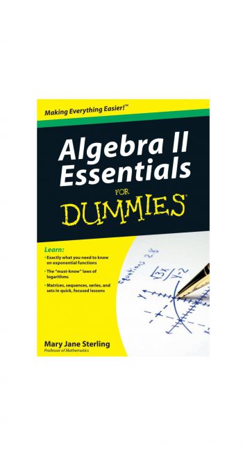 Algebra 2 Essentials For Dummies خرید کتاب زبان