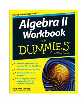 Algebra 2 Workbook For Dummies خرید کتاب زبان
