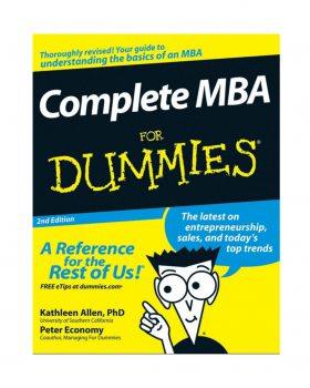 Complete MBA For Dummies خرید کتاب زبان