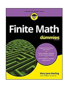 Finite Math For Dummies خرید کتاب زبان
