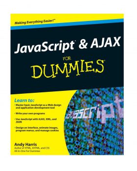 JavaScript AJAX For Dummies خرید کتاب زبان