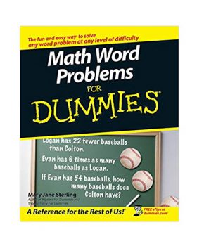 Math WoMath Word Problems For Dummies خرید کتاب زبانrd Problems For Dummies خرید کتاب زبان