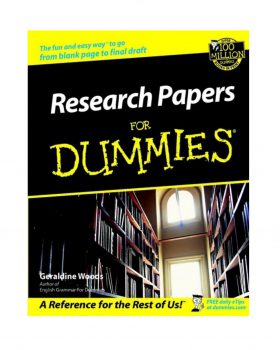 Research Papers For Dummies خرید کتاب زبان
