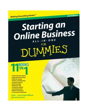 Starting an Online Business All in One For Dummies خرید کتاب زبان