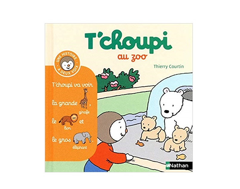 Tchoupi au zoo خرید کتاب زبان