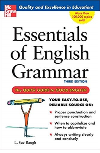 Essentials of English Grammar کتاب زیان