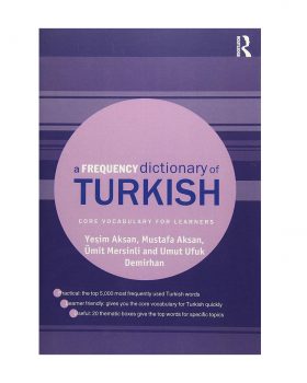 A Frequency Dictionary of Turkish کتاب زبان ترکی استانبولی
