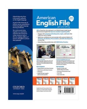 American  English file 2 (3rd) 2 SB+WB +CD ( اندازه وزیری ) - تصویر 3