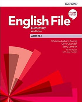كتاب English File Elementary (4th) SB+WB+CD انگلیش فایل المنتری ویرایش چهارم بریتیش