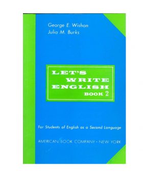lets write English 2 کتاب زبان