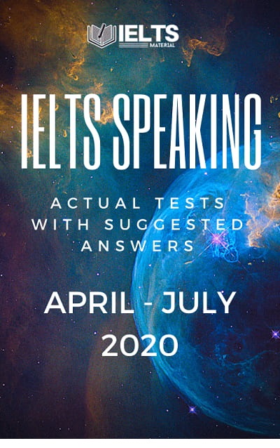 IELTS Speaking Actual January May 2020