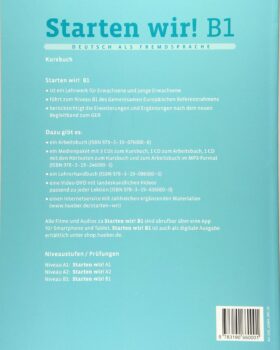 Starten Wir B1  Kursbuch + Arbeitsbuch   (چاپ تحریر تمام رنگی کتاب کار + کتاب اصلی ) - تصویر 3