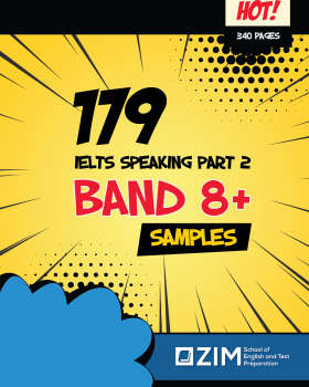 179 IELTS Speaking Samples – band 8+