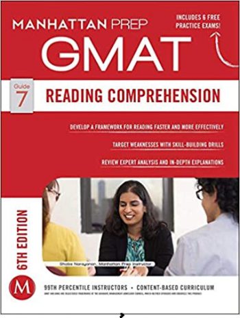 GMAT Reading Comprehension (Manhattan Prep GMAT Strategy Guides