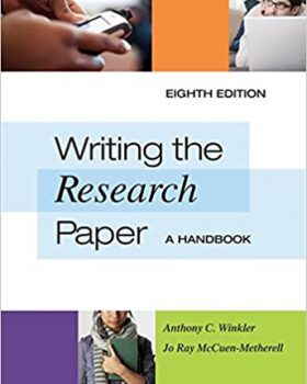 Writing the Research Paper: A Handbook, Spiral bound Version