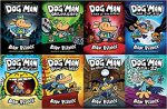 Dog Man Books Series 1-8