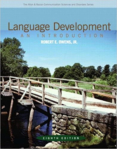 Language Development: An Introduction