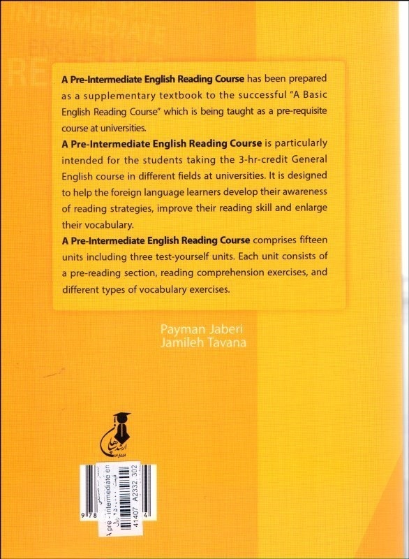 A pre - intermediate english reading course