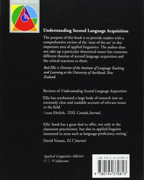 Understanding Second Language Acquisition