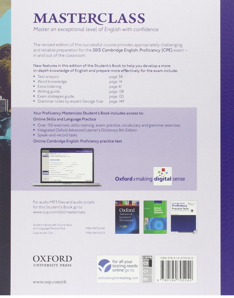 Cambridge English Proficiency