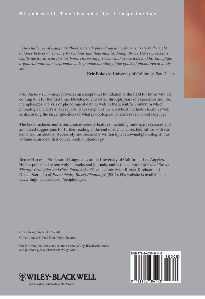 Introductory Phonology