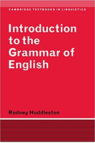Introduction to the Grammar of English