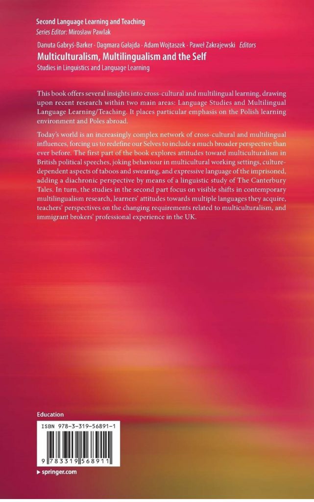 Multiculturalism, Multilingualism and the Self